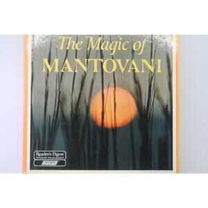 The Magic of Mantovani Vinyl LP Record lot Vynils Album Sélection readers Digest